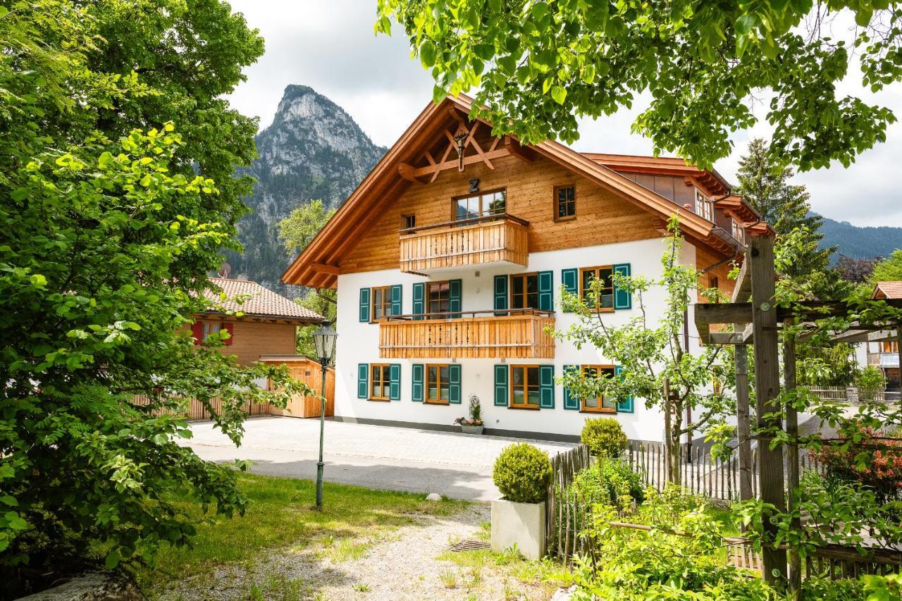 Ferienwohnungen Zober Am Muehlbach Oberammergau Eksteriør bilde